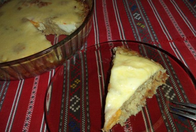 Tarta de cartofi cu oua ochiuri