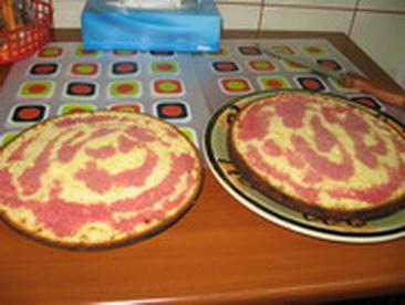 Tort cu crema de branza