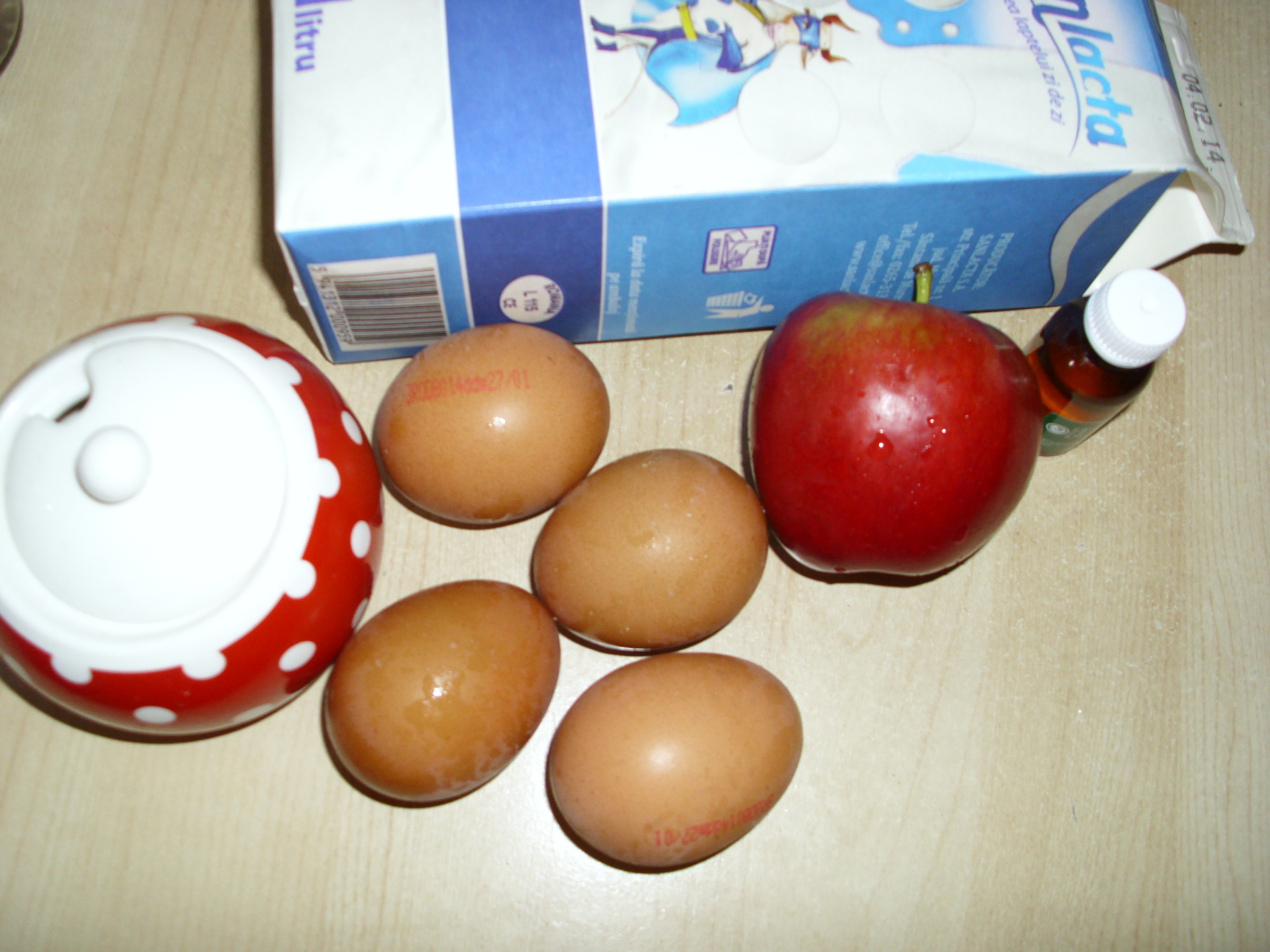 Crema de zahar ars cu mere
