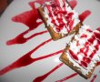 Prajitura cu ricotta si sos de zmeura-6