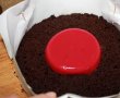 Tort cu ciocolata alba si jeleu de zmeura-0