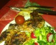 Pulpe de pui la gratar cu salata verde-1