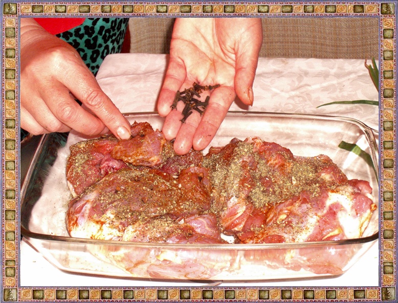 Coasta de miel umpluta