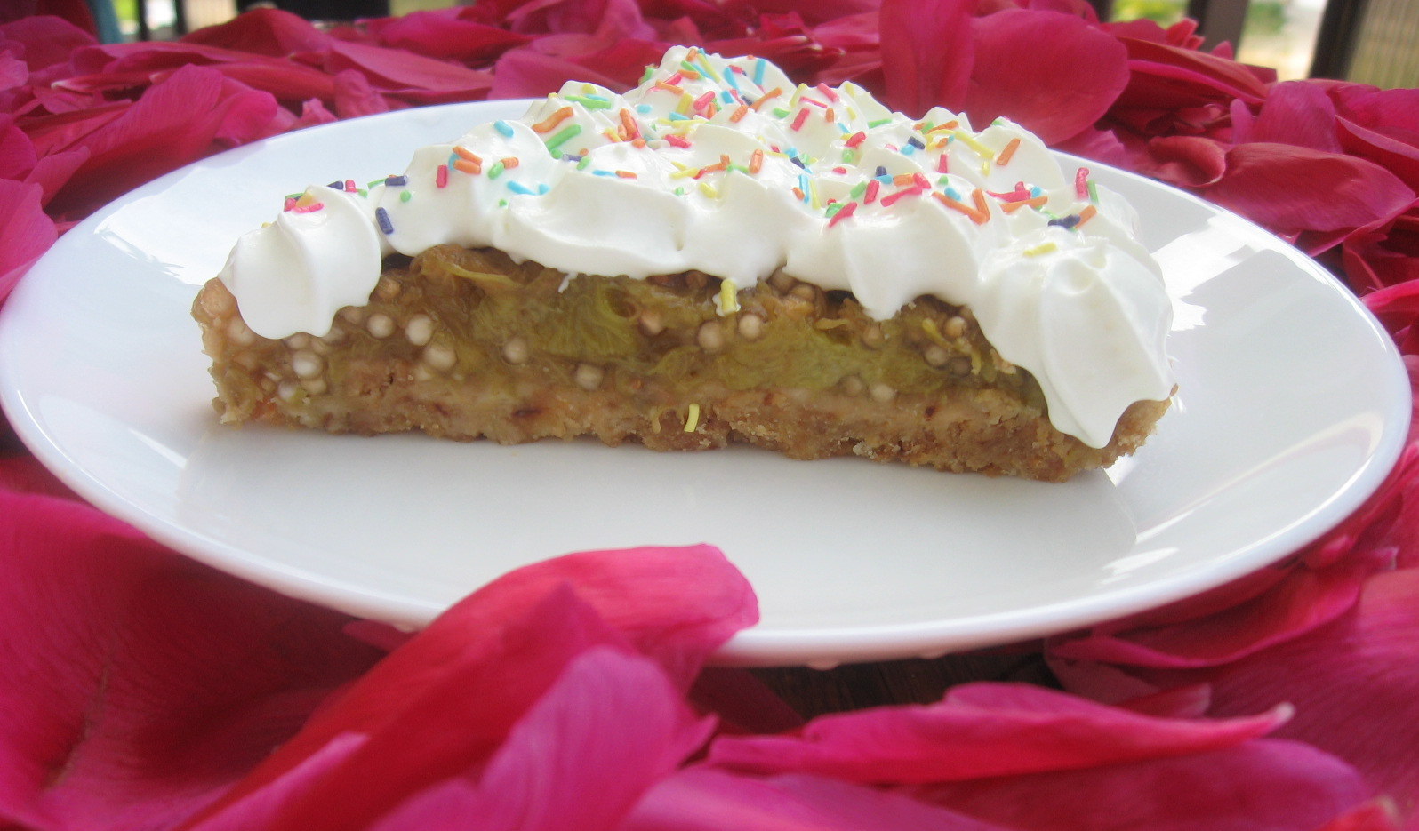 Tarta cu rubarba