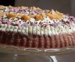 Tarta cu struguri, piersici si crema de mascarpone-4