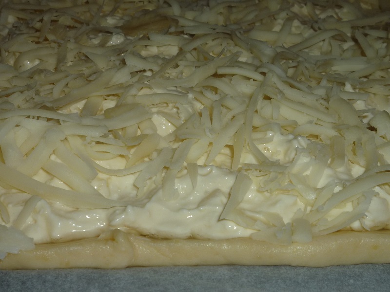 Flan cu branzeturi