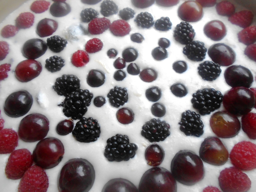 Cheesecacke cu fructe