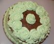 Tort cu crema de menta si ciocolata-8