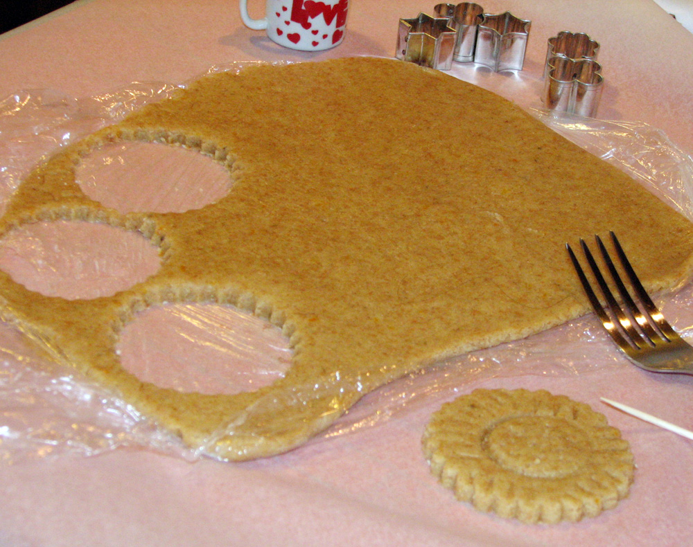 Biscuiti aromati cu faina integrala