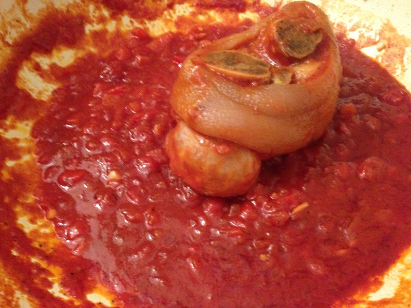 Rasol de vita in sos de ceapa