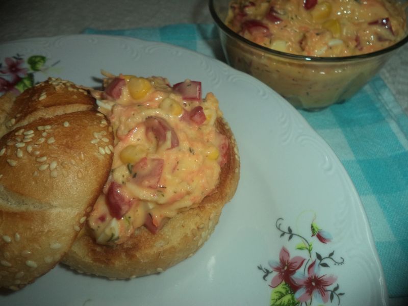 Salata de cruditati cu maioneza