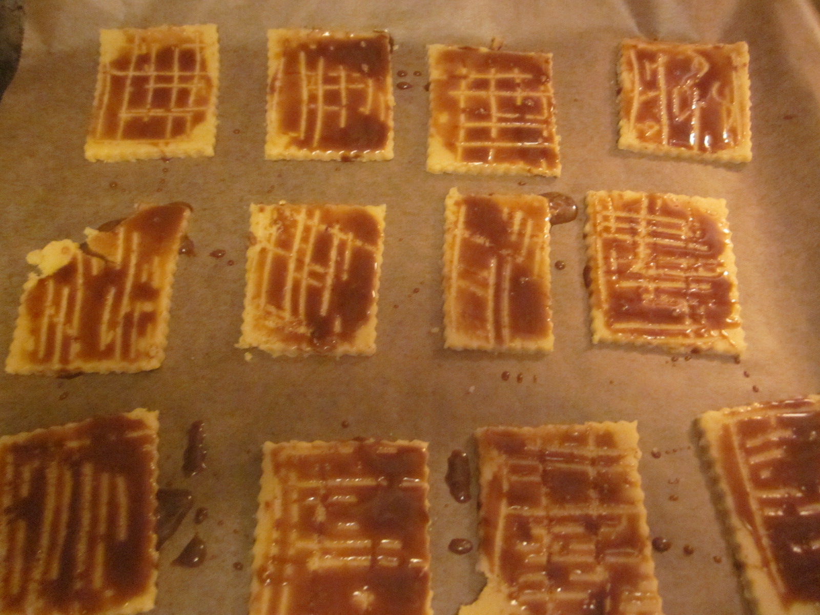 Biscuți cu Nutella și topping de susan