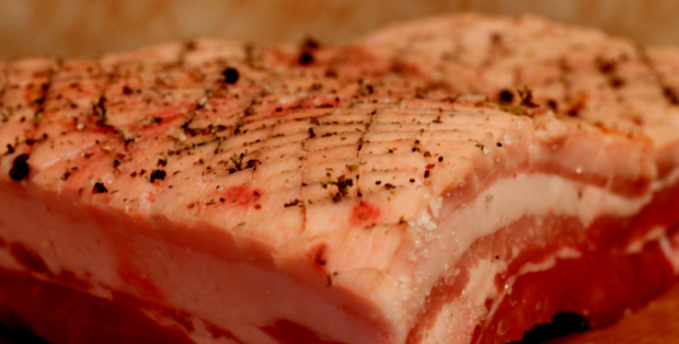 Piept de porc la cuptor - Slow Cooked Pork