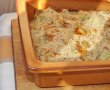 Conopida gratinata cu sos "verde" din brocolii si branza cu mucegai albastru-9