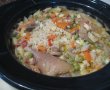 Pui cu legume si orez la slow cooker Crock-Pot Digital 4,7-6