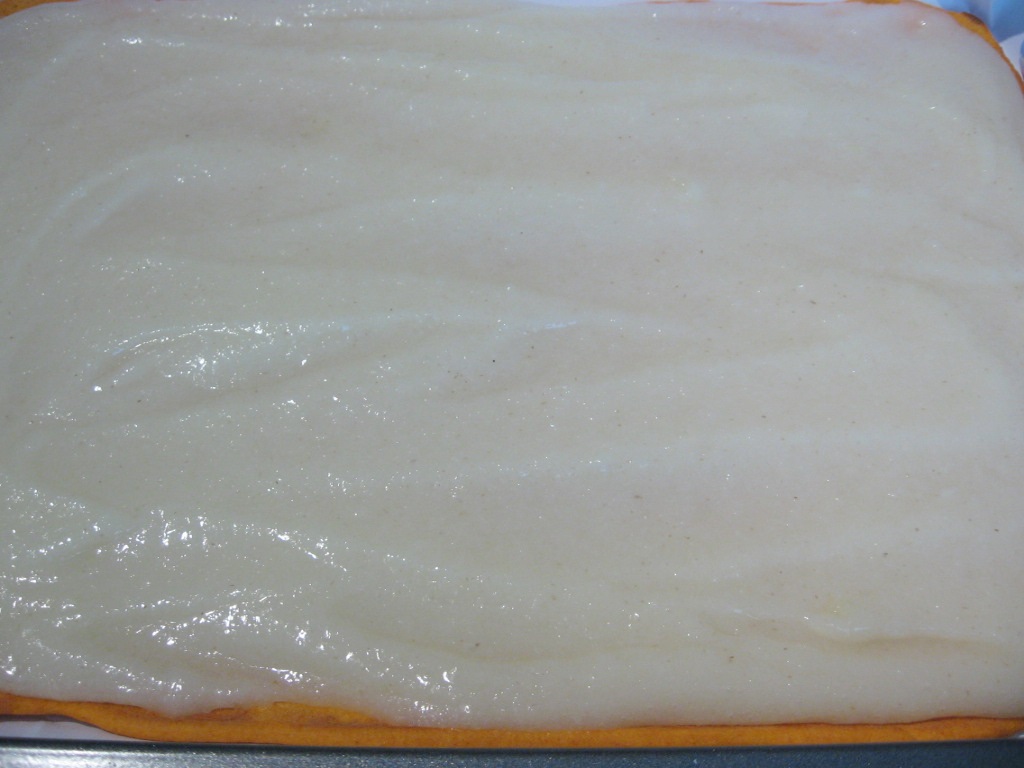 Desert prajitura de post cu bulion si crema de ananas