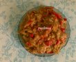 Tarta cu ciuperci,vinete si ardei copt-2