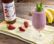 Milkshake Capsuni & Banane & sirop de artar-1