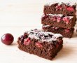 Brownie cu visine-12