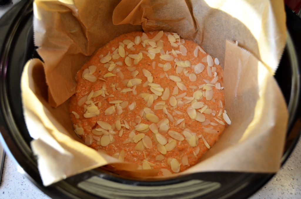 Prajitura cu morcovi si nuci la slow cooker Crock-Pot 4,7 L