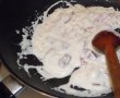 Fusilli cu bacon, sos Pesto si smantana-1