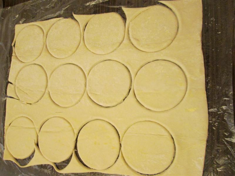 Cosulete cu crema de branza