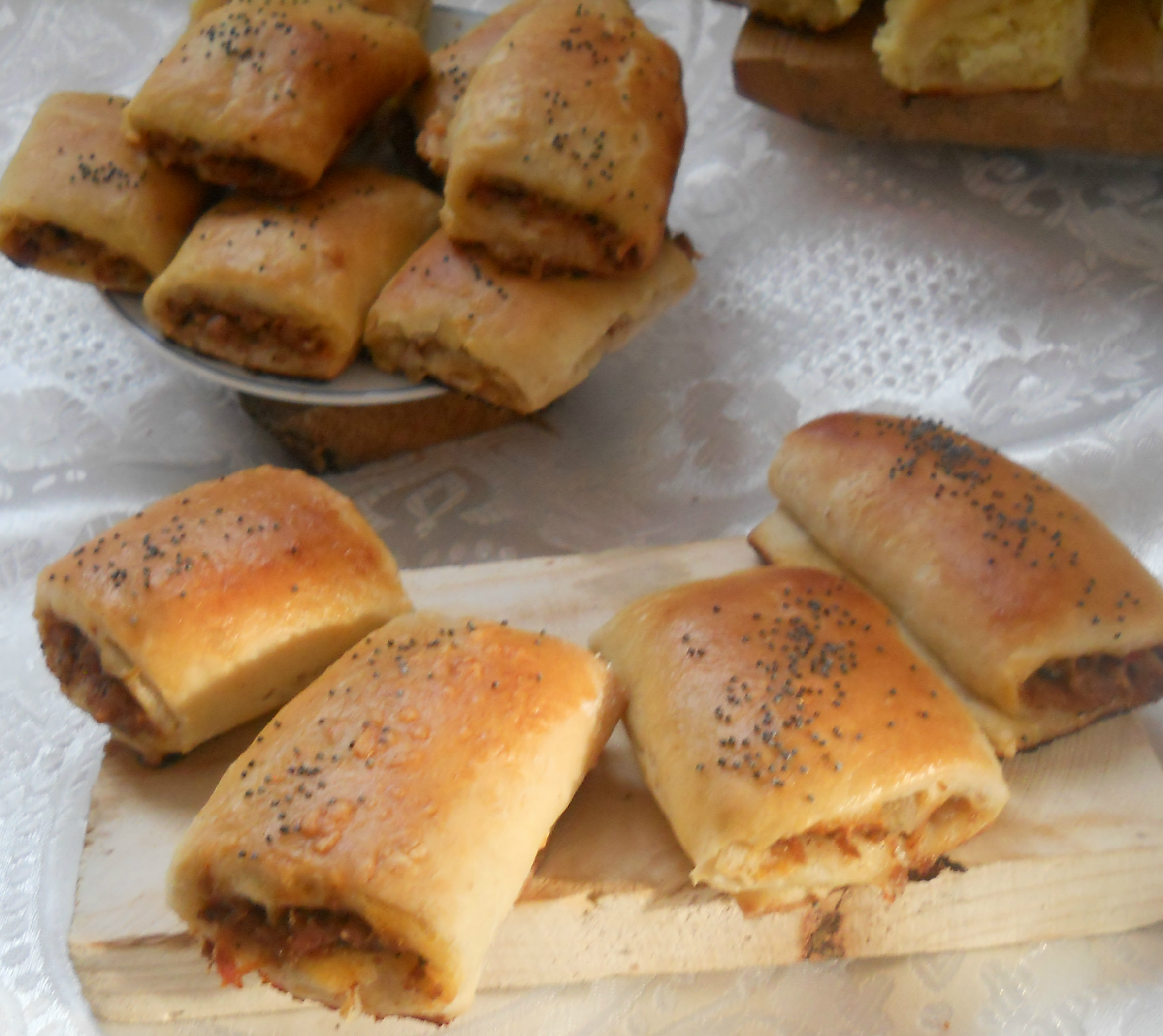 Pachetele  cu carne tocata