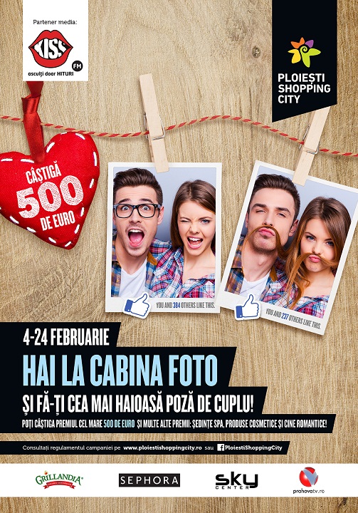 Iubirea se sarbatoreste si se premiaza la Ploiesti Shopping City