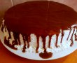 Tort aniversar cu crema de ganache cu nuci caramelizate-14