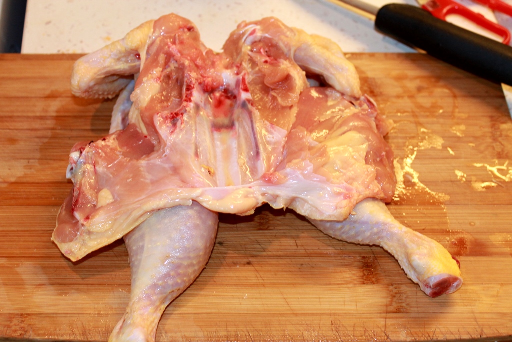 Pui crapaudine glasat dulce picant