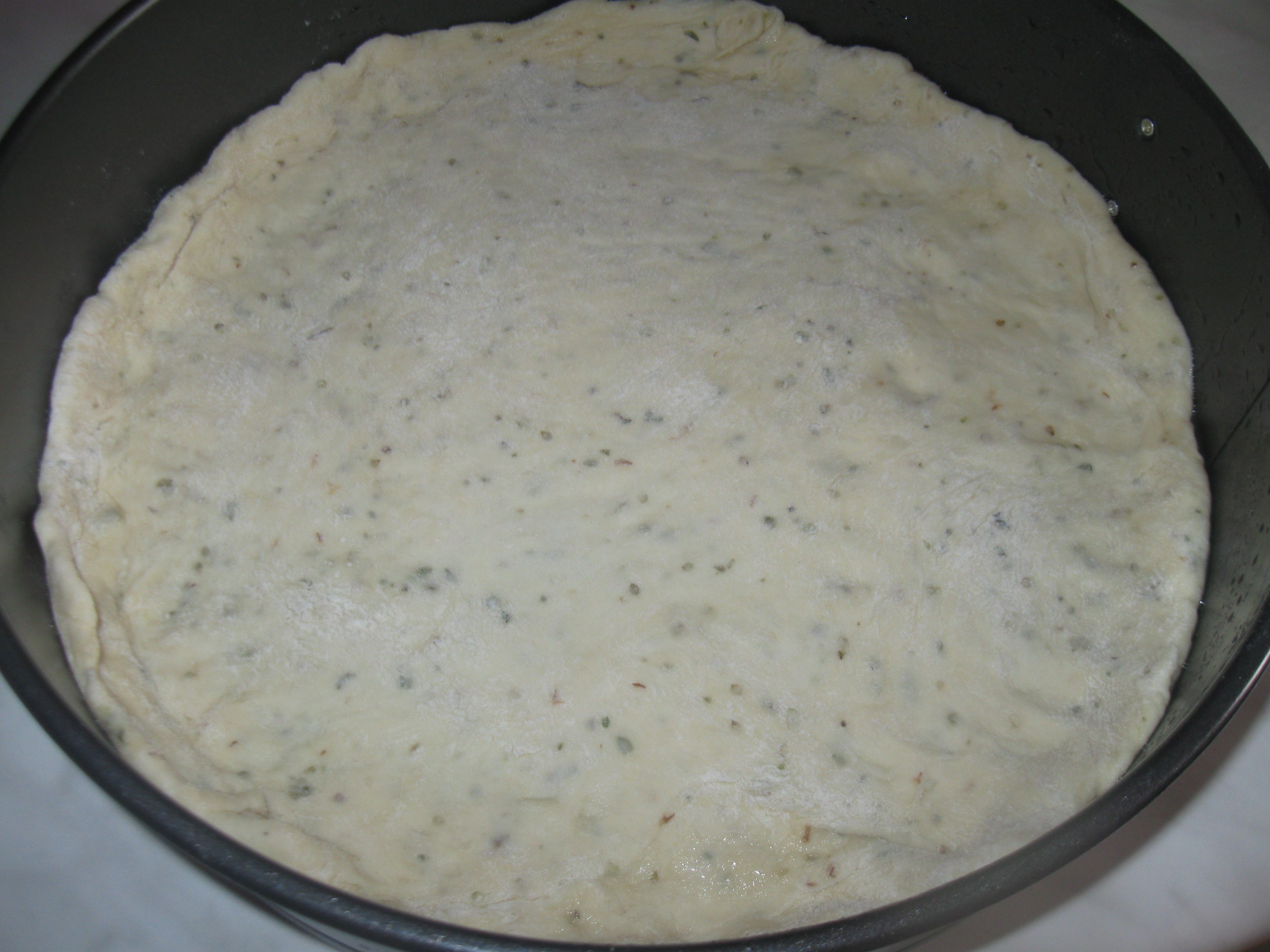 Pizza cu ananas si piept de pui