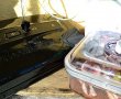 Cotlet de miel cu ciuperci  pregatit cu aparatul de marinat FoodSaver-3