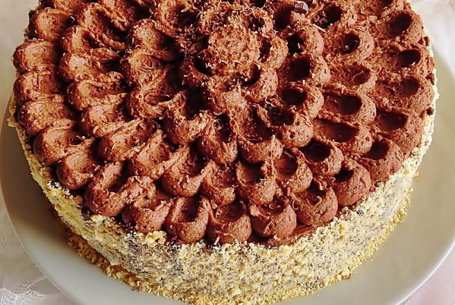 Tort cu mousse de ciocolata