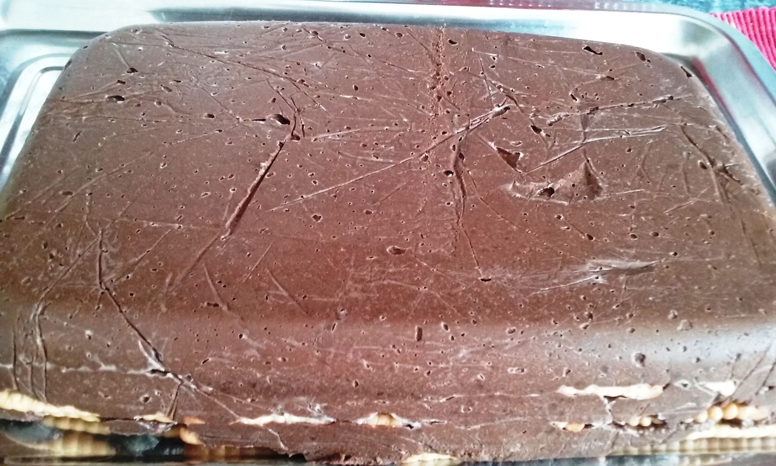 Prajitura cu ciocolata (fara coacere)
