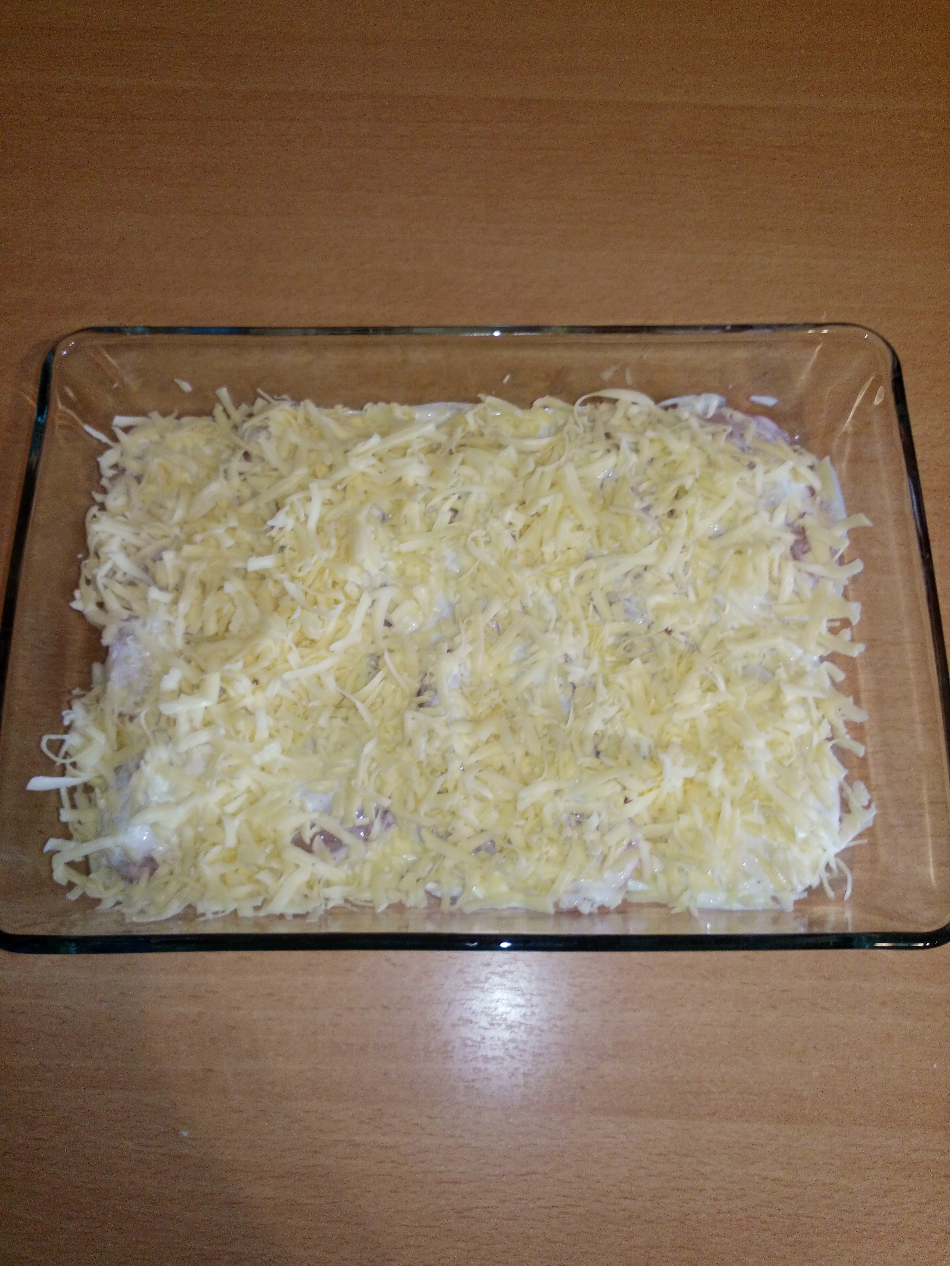 Piept de pui cu cascaval la cuptor