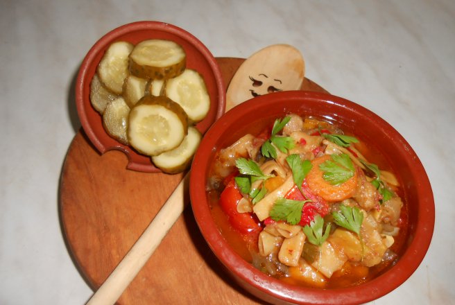 Ghiveci la slow cooker Crock-Pot