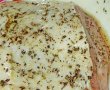 Cotlet de porc cu spanac, invelit in bacon-0