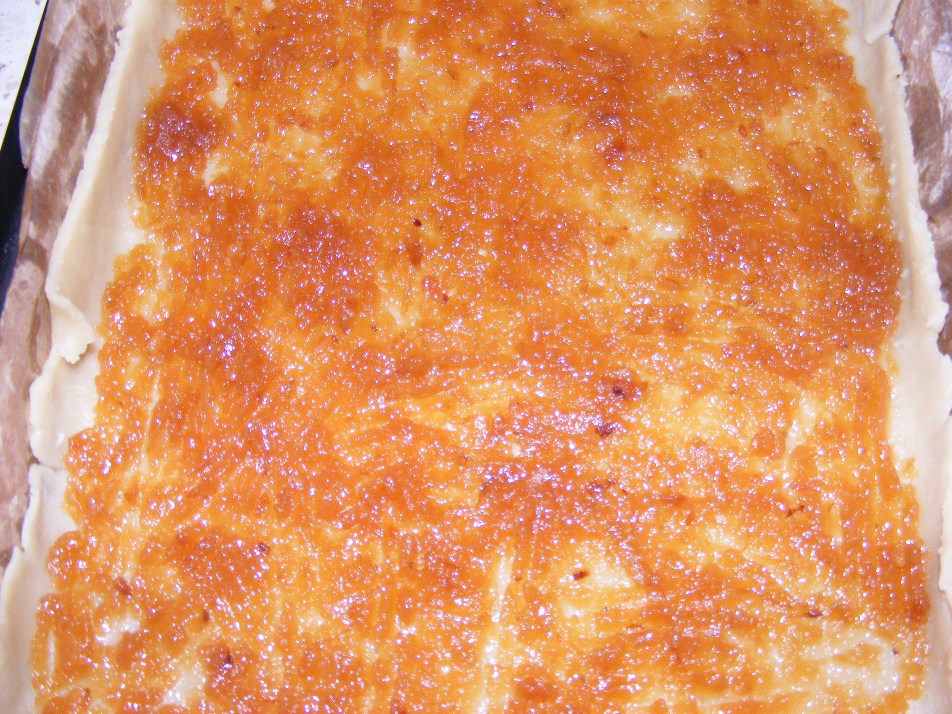 Prajitura cu gem de mere (de post)