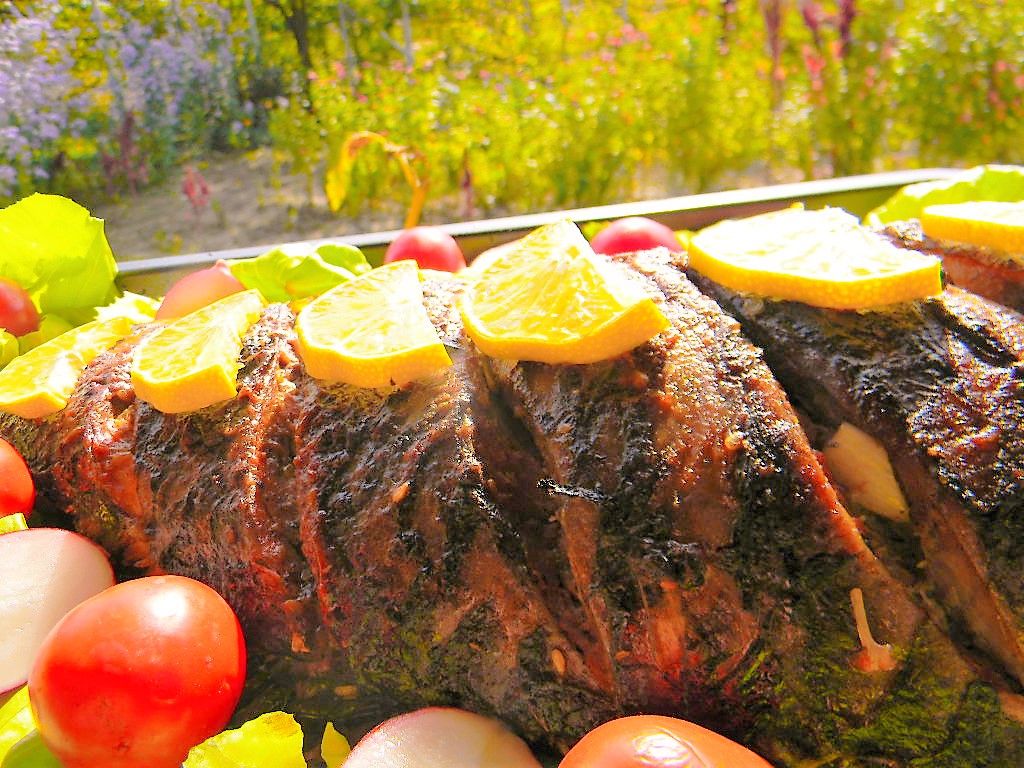 Crap cu za 'atar - la cuptor