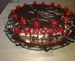 Tort de ciocolata cu crema de castane.-9