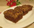 Brownie cu crema de ciocolata-6