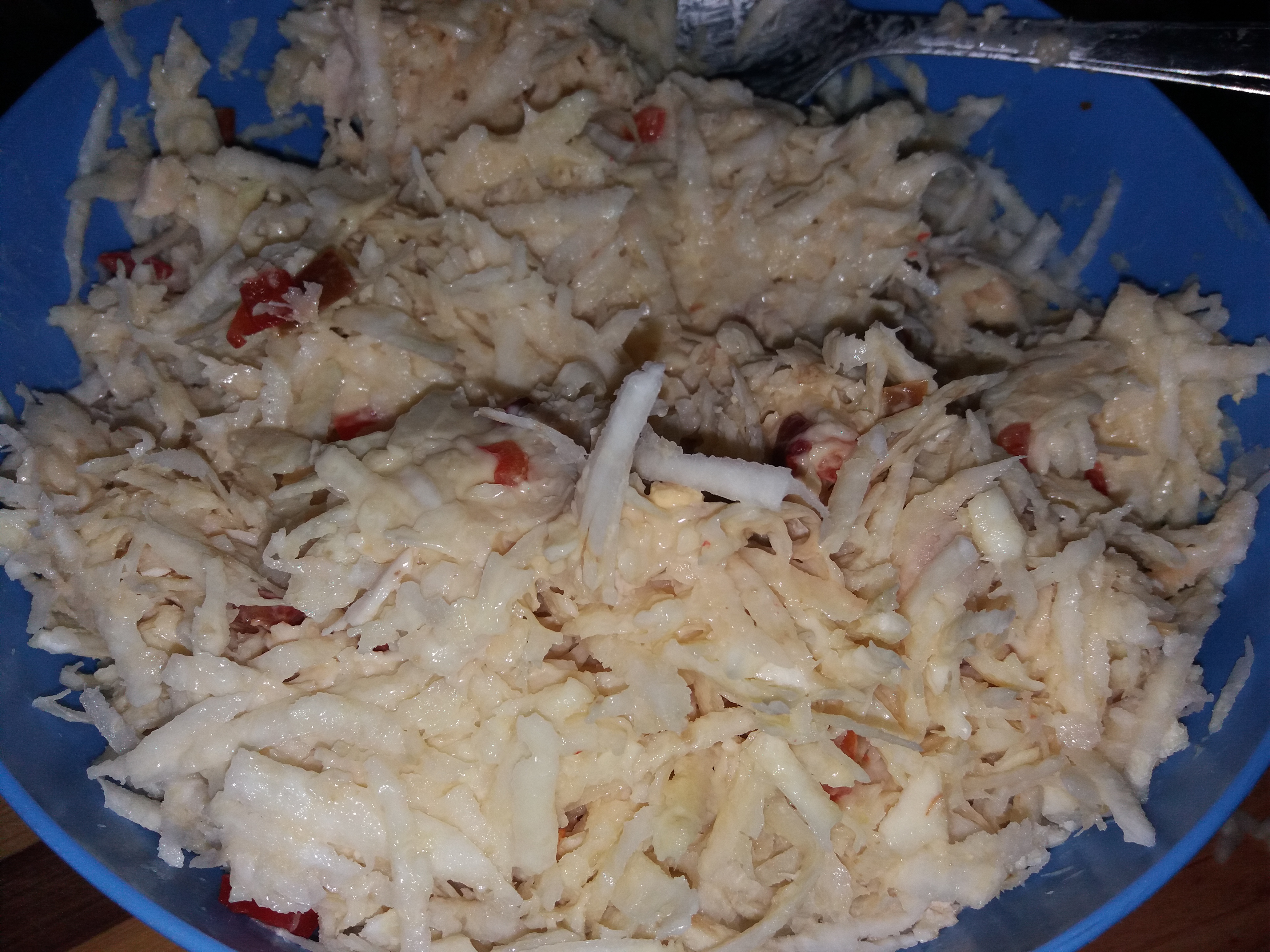Salata de telina cu piept de pui