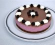 Desert cheesecake cu mure si ciocolata-7