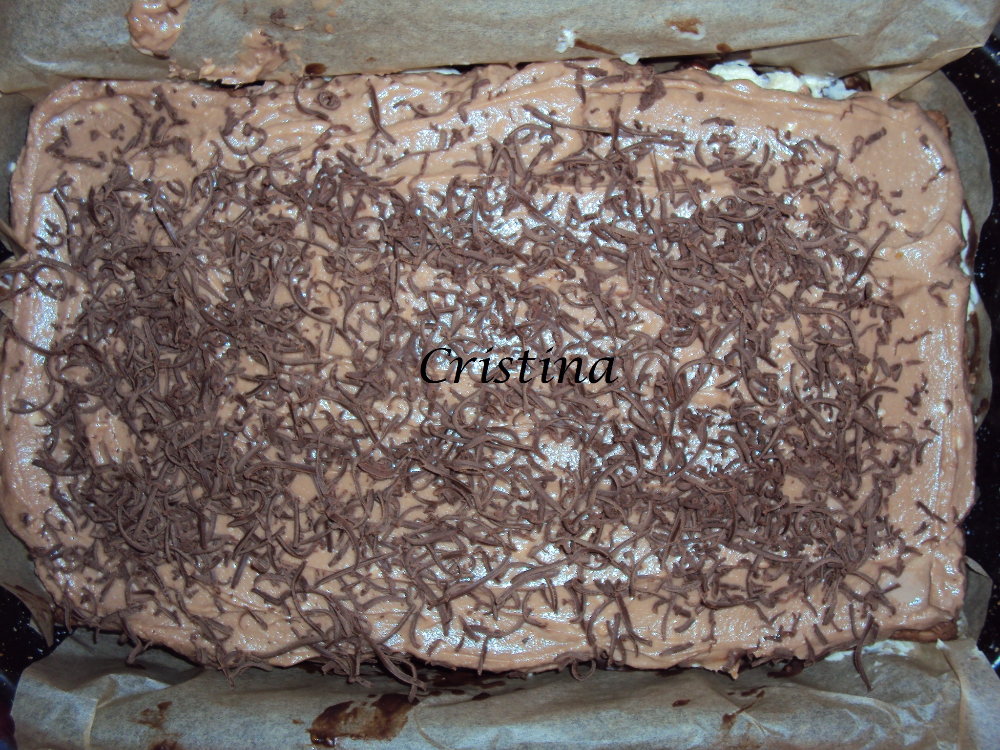 Desert tort de biscuiti cu crema de mascarpone