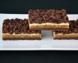 Desert prajitura razuita cu blat de cacao si umplutura de mere si branza-13