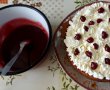 Desert cheesecake cu ciocolata si visine-14