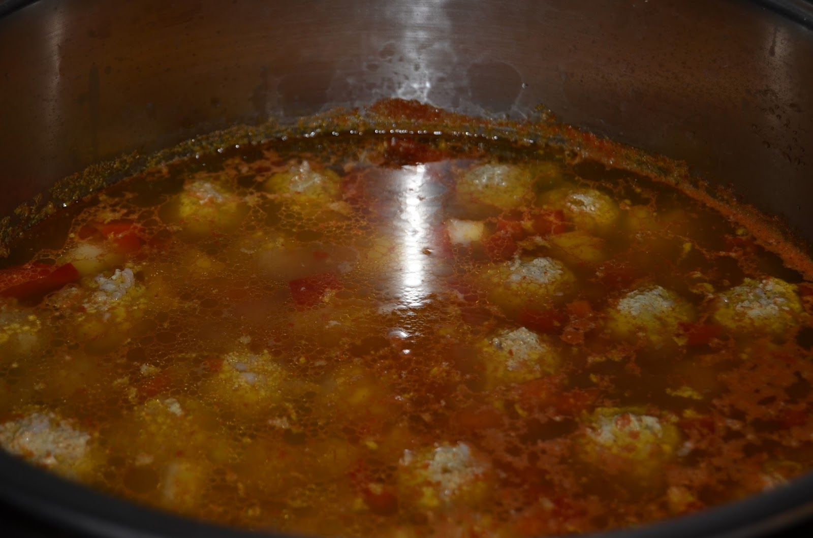 Ciorba de perisoare cu carne amestec