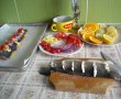Pastrav la cuptor, pe pat de portocala, lamaie si limeta-11