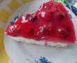 Desert cheesecake cu visine, fara coacere-18