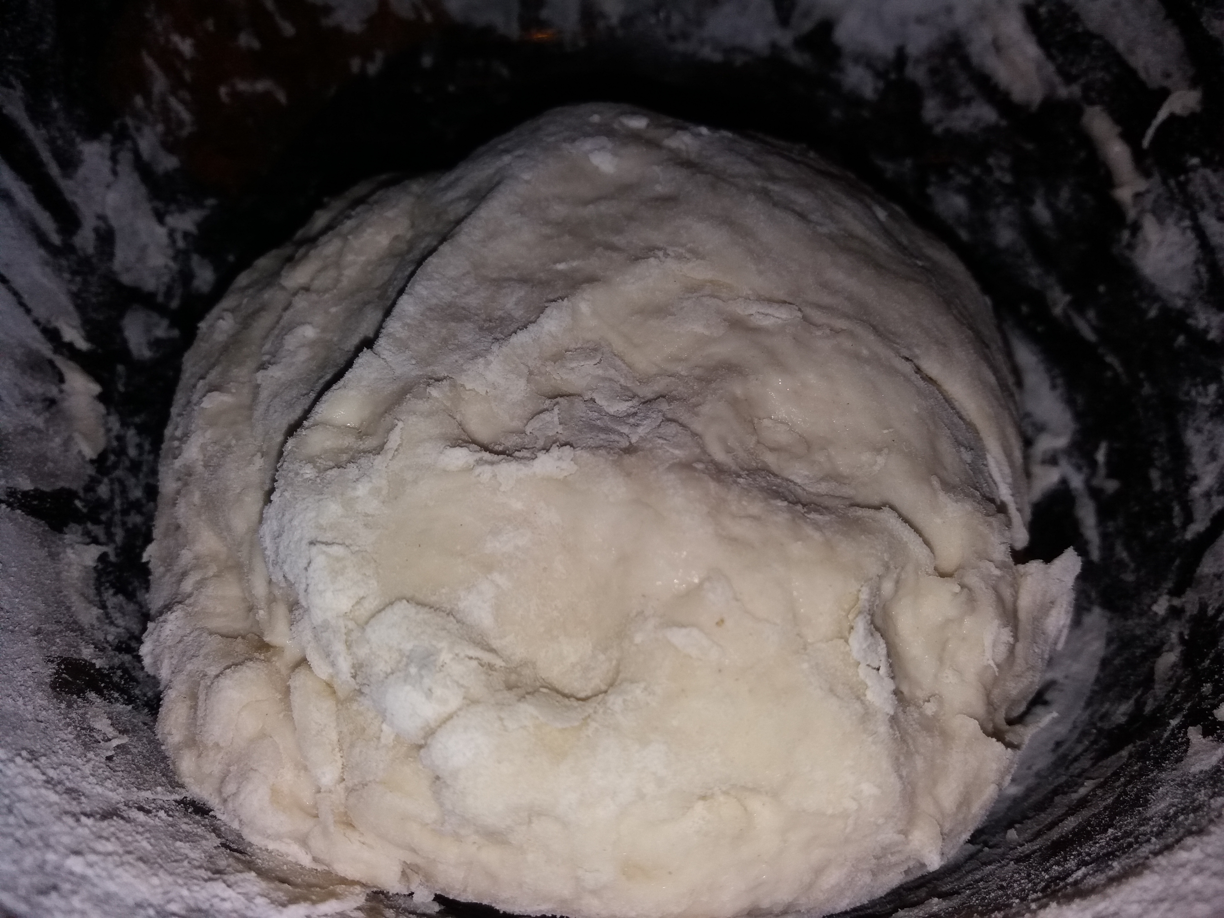 Paine cu telemea, marar si ierburi italiene